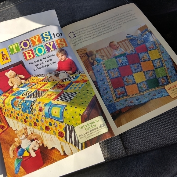 Quilt Magazine December January 2008 Quilting Square Dance Quilt Pattern - Picture 2 of 5